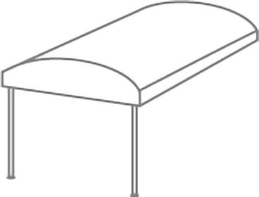Rounded Entrance Canopy